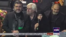 مادر شهید خطاب به هنرمندان: اسلام و رهبرمان را یاری کنید