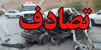 تصادف پراید با پژو ۶ کشته به جا گذاشت