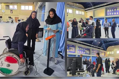 حضور ملی پوشان پارادوومیدانی در آزمون سنجش و ارزیابی