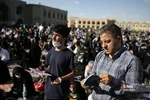 مراسم دعای عرفه در حرم مطهر رضوی