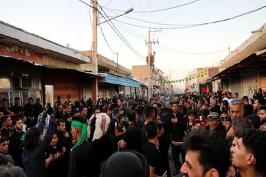 آیین سنتی «یوم‌العباس» با حضور عزاداران حسینی در اهواز برگزار شد+فیلم