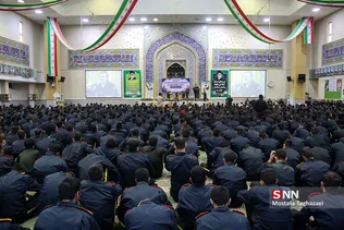 مراسم روز دانشجو در دانشگاه امین