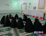 فعالیت جهادگران خواهر دانشگاه آزاد اهواز در روستای سیل زده سبحانیه