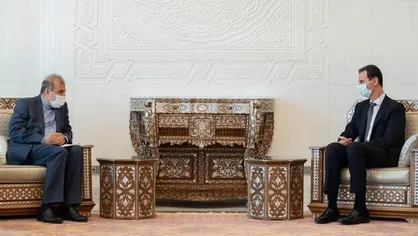 دیدار دستیار ارشد وزیر خارجه ایران با بشار الاسد