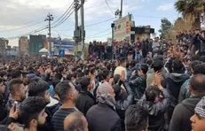تظاهرات در سلیمانیه عراق همچنان ادامه دارد