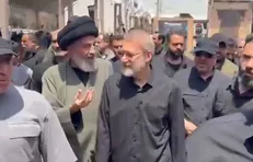 حضور لاریجانی در مسیر اربعین