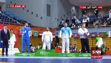 طلای سنگین‌وزن بر گردن قهرمان ایران
