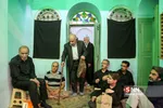 ورود عزاداران جدید برای عزاداری در حسینیه بنکدار