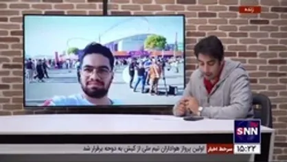 حال و هوای استادیوم خلیفه محل برگزاری دیدار انگلیس و ایران در ارتباط مستقیم با دوحه