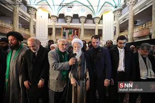 مراسم تشییع پیکر مرحوم محمدنبی حبیبی 