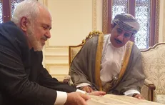 دیدار ظریف و وزیر دفتر سلطان قابوس