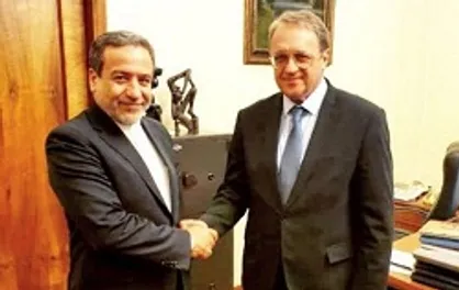 دیدار عراقچی با بگدانوف