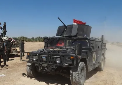 انهدام اقامتگاه&zwnj;های داعش در صلاح الدین عراق