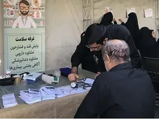 ۱۶۰۰ خدمت سلامت در مسیر پیاده‌روی جاماندگان اربعین حسینی ارائه شد