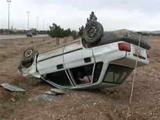 واژگونی ۲ خودرو در همدان ۱۰ مصدوم برجا گذاشت