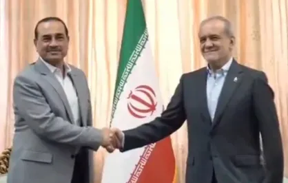 دیدار فرمانده ارتش پاکستان با رئیس&zwnj;جمهور پزشکیان