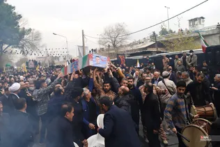 تشیع شهدا اکباتان