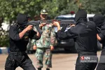 بازدید افسران چینی از تیپ 65 نوهد