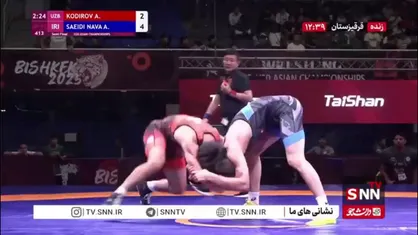 امیرمهدی سعیدی&zwnj;نوا در یک قدمی برنز آسیایی