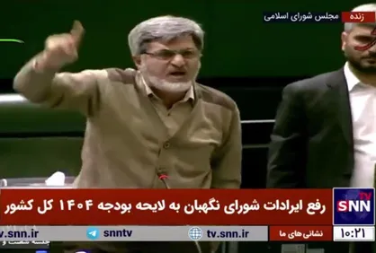 عصبانیت نماینده تهران در مجلس / کار به فحش و فحش&zwnj;کاری رسید + فیلم