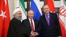 توافق روسیه، ایران و ترکیه برای برگزاری نشست درباره سوریه