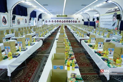 رزمایش همدلی و کمک مومنانه در مهدیه امام حسن (ع)