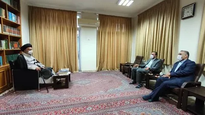 دیدار معاون امور بین الملل قوه قضاییه با نماینده فقیه ولی فقیه در استان گلستان