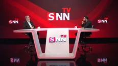 پخش زنده گفتگوی ابراهیم عزیزی با SNNTV + فیلم