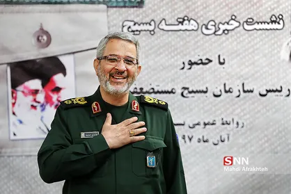 نشست خبری رییس سازمان بسیج مستضعفین