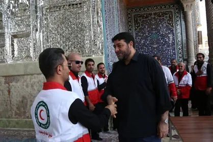 بازدید رییس هلال&zwnj;احمر از نحوه خدمات&zwnj;رسانی به عزاداران&zwnj;حسینی