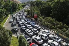 بسته شدن مسیر جنوب به شمال جاده چالوس از ساعت ۱۵ امروز