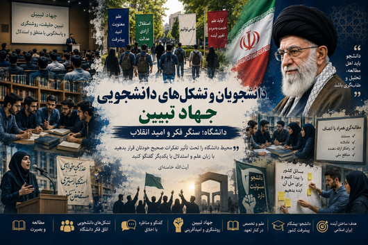 تشکل‌های دانشجویی و جهاد تبیین؛ دانشگاهِ اثرگذار در اندیشه رهبر شهید انقلاب اسلامی