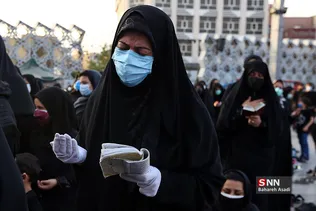 خیمه سوزان عصر عاشورا در میدان امام حسین