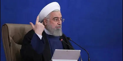 روحانی: عدم مشارکت حداکثری در انتخابات ضربه بزرگ به راه و روش ۱۲ فروردین ۵۸ است/  اداره کشور ایران در اختیار مردم است