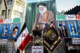 مراسم رژه موتور سواران به مناسبت 29 روز ارتش جمهوری اسلامی