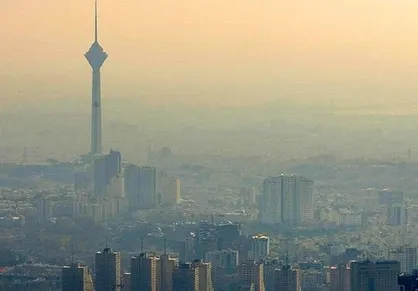 هوای تهران در مرز آلودگی است