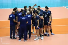 خلاصه بازی تیم ملی والیبال ایران مقابل اندونزی در بازی های آسیایی ناگویا/ کامبک بزرگ بلندقامتان+ فیلم
