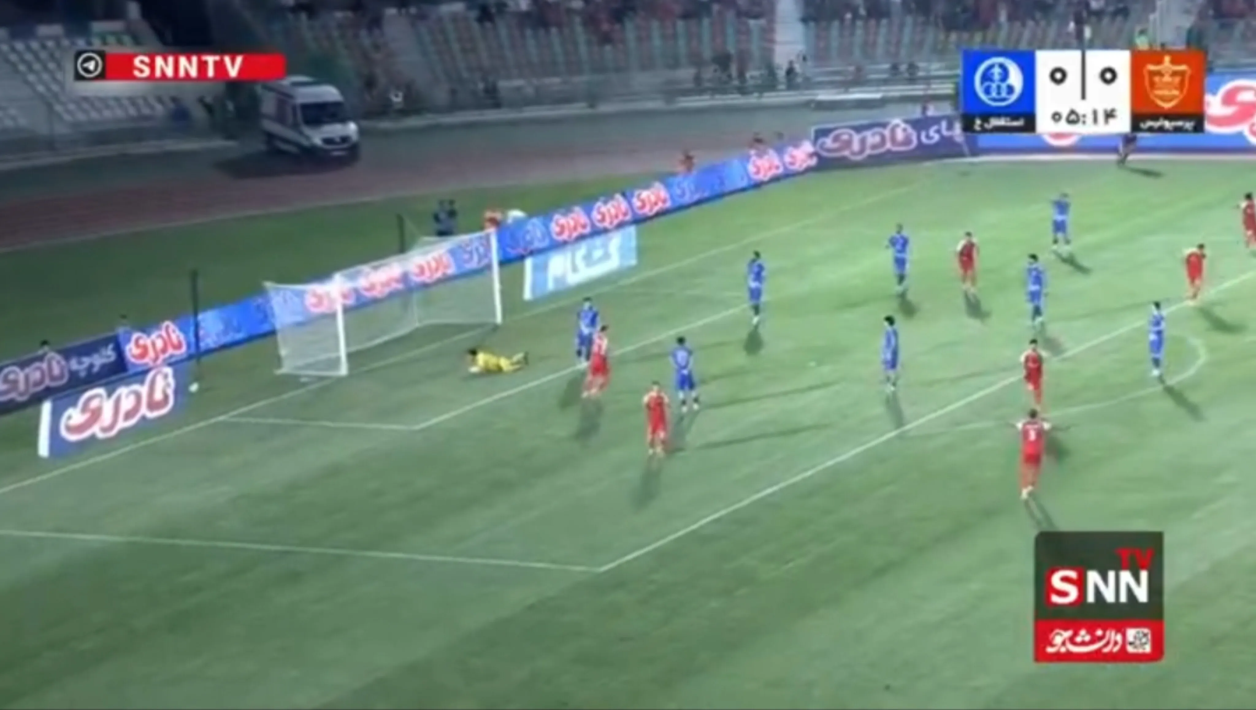 فیلم گل دوم پرسپولیس به استقلال خوزستان توسط علیپور