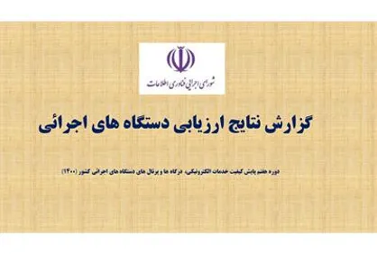 وزارت تعاون، کار و رفاه اجتماعی رتبه اول خدمات الکترونیک دستگاه های اجرائی کشور