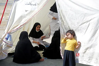 رئیس علوم پزشکی سمنان از اردوی جهادی این دانشگاه بازدید کرد