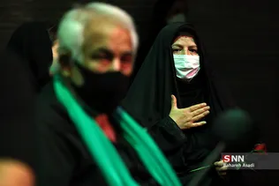 هفتمین شب عزاداری محرم در محله نظام آباد