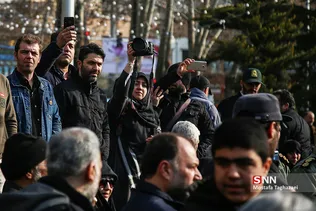 تشییع پیکر ۳ تن از شهیدان سانحه هوایی