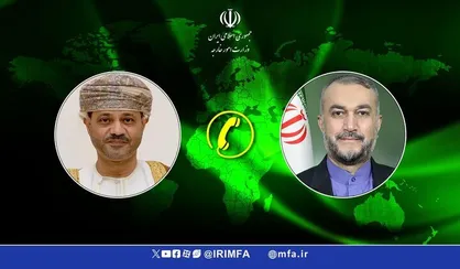 تاکید وزرای خارجه ایران و عمان بر ضرورت جلوگیری از جنایات اسراییل