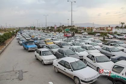 ممانعت از خروج خودروها از شهر شیراز