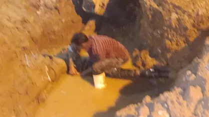 تداوم خدمت رسانی آبفای شهرستان ایوان در پی حمله ددمنشانه به این شهرستان