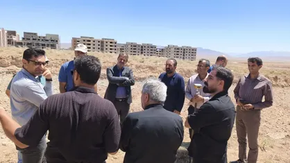 پیشرفت ۷۵ درصدی سایت نهضت ملی مسکن و جوانی جمعیت بروجن / اتمام عملیات تا پایان شهریور