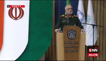 سردار خادمی: از ۱۲ موشک شلیک شده ۶ موشک به هدف اصابت کرد + فیلم