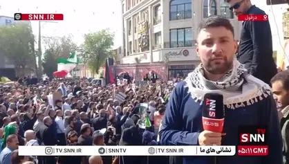 گزارش خبرنگار SNNTV از حضور مردم ولایتمدار دزفول در مراسم تشییع سپهبد شهید غلامعلی رشید و فرزند ایشان شهید امین عباس رشید
