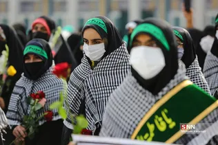 صبحگاه مشترک نیرو‌های مسلح در مسجد جمکران