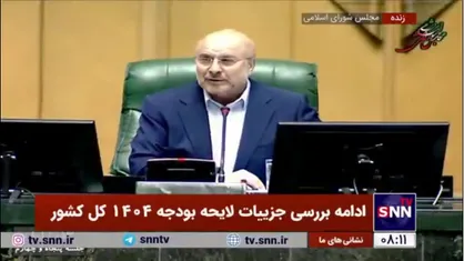 قالیباف: تعداد قابل توجهی از پیشنهادات بودجه&zwnj;ای نمایندگان تکراری است/ بنا نیست وقت را هدر بدهیم